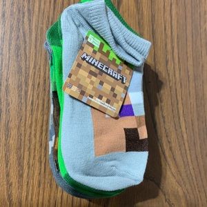 Minecraft Socks - M 9-2.5